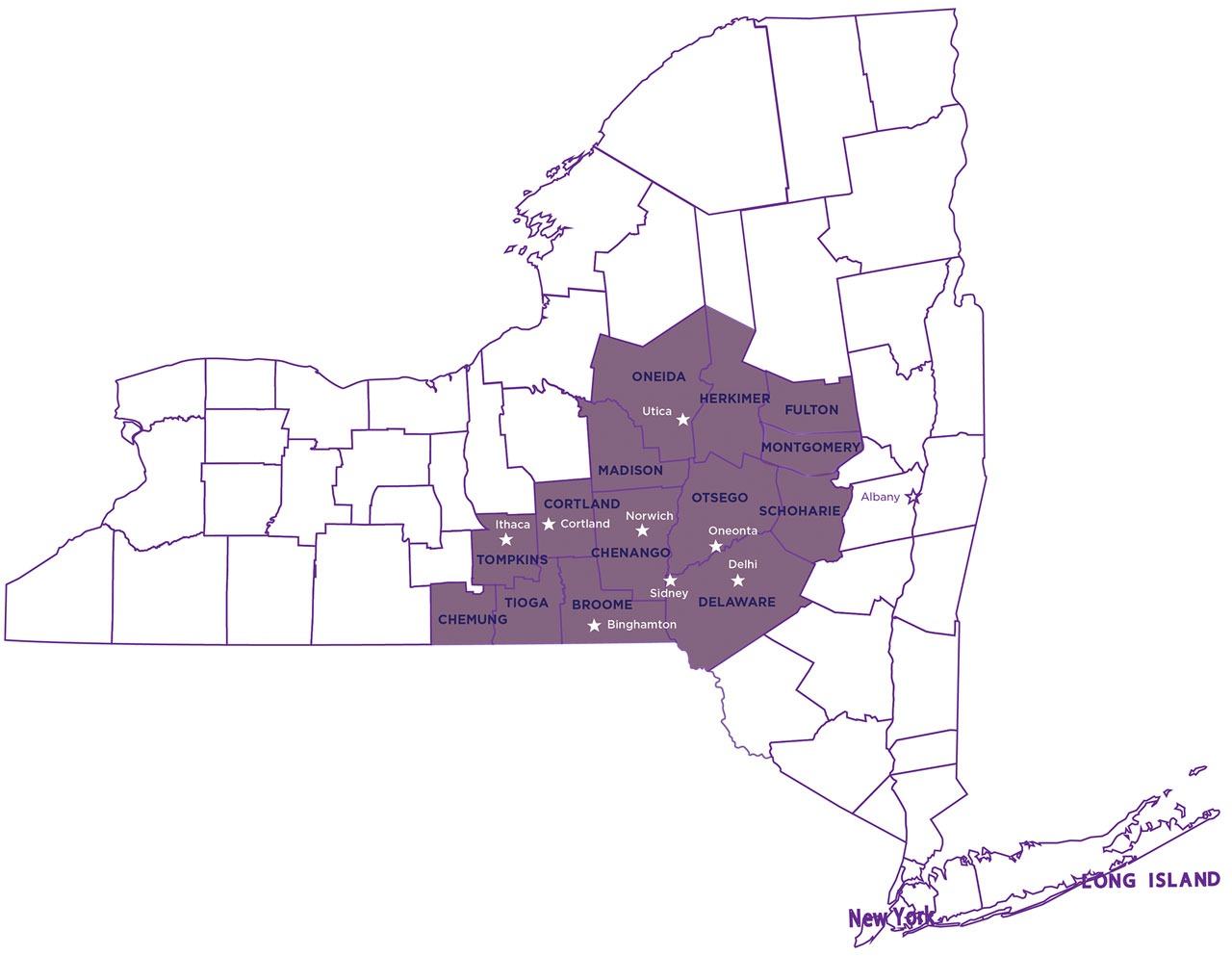 southern tier connect locations
